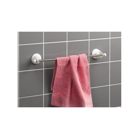 Porte-serviettes, montage par ventouse, 47 cm (1/3)