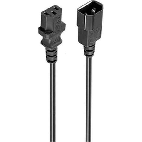 Cable de Alimentación Ewent VDE C14-C13 (1,8 m) (1/2)
