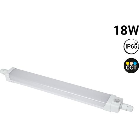 Pantalla Estanca LED - 18W - CCT - 60cm - IP65