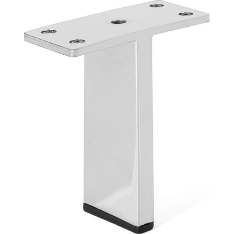 pata metálica modelo tella acabados cromo y negro acabado cromo altura (h) 120