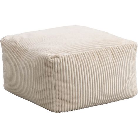 Home Deluxe - Taburete COZY beanbag  Color: Beige