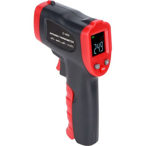 Thermomètre Infrarouge Portable avec Écran LCD pour Mesure de Température -50 à 600°C (1/5)