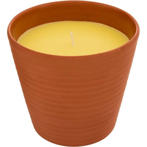 Candela profumata alla citronella terry 200g vaso in terracotta - Atmosphera créateur d'intérieur