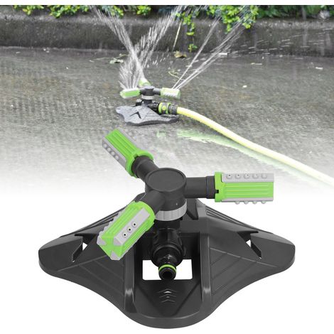Nouveau dispositif d'arrosage automatique pour jardins, pelouses et horticulture, arroseur à trois jets, vert (1/5)