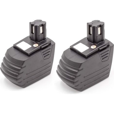 vhbw 2x batteria compatibile con Hilti SFL 12/15, SF 151-A, SFH 151-A, SF 150-A utensile elettrico (1500 mAh, NiMH, 15,6 V)