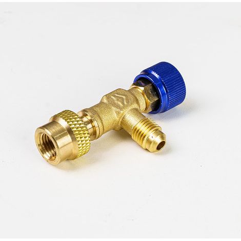 1 Soupape de sécurité, Laiton, Corps rotatif, Compatible R134a R22 R407 R404, Climatisation Réfrigération (1/4)