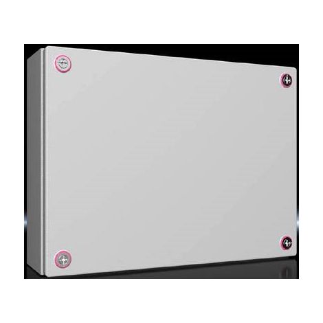 Rittal KX 1511.000 Contenitore da installazione, Contenitore da parete 400 x 400 x 120 Lamiera d'acciaio Grigio lumines