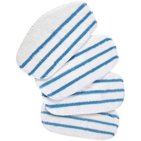 Tampon Microfibre - Pour Balai Vapeur - Haute Densité - Lavable En Machine - Lot De 4 (1/5)