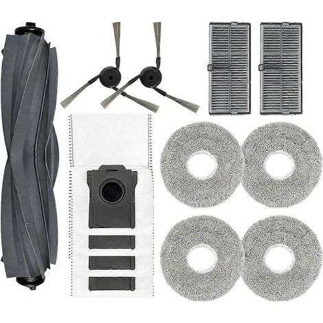 Filtre pour aspirateur brosse pour aspirateur Filtre de brosse pour aspirateur filtre de Accessoire Mova P50 PRO ULTRA Aspirateur Main Roller Rubber Side Brosse Filtre Serpillière Sac à poussière pièc (1/5)