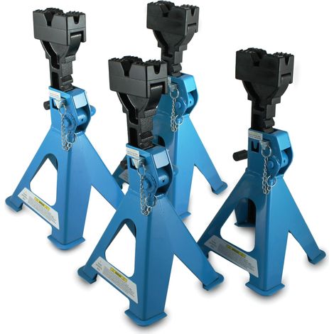 4 x Unterstellböcke Auto PKW Abstellbock Stützbock Wagenheber Stützen 3000kg 3t