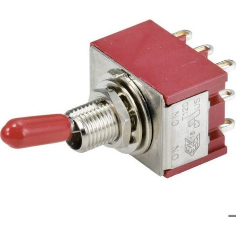 Interrupteur À Bascule - 250 V AC 3 A - 3 Positions On/On - Montage Sur Panneau - 1 Pièce (1/3)
