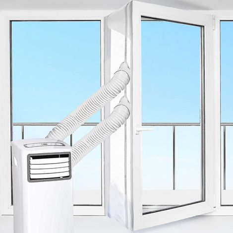 Universelles Fensterdichtungsband, kompatibel mit mobilen Klimageräten und Wäschetrocknern – 5,6 m
