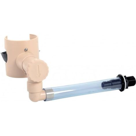 Kit Collecteur Rond pour Gouttière - Accessoire de Récupérateur d'eau - Beige (1/5)
