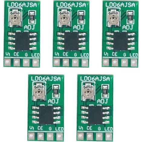 5 Stück 30-1500 mA Einstellbarer Konstantstrom-LED-Treiber