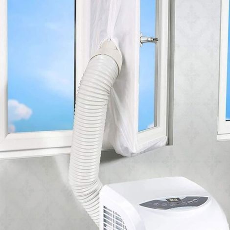 Kit de Calfeutrage - - 4M - Imperméable - Blanc - Compatible avec climatiseurs (1/4)