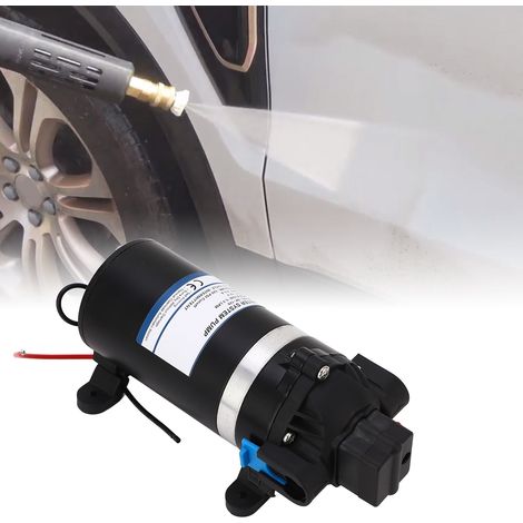 Pompe à membrane miniature portable DP-120 DC12V haute pression (8,3 bar, 20 GPH) - Surpresseur d'eau (1/5)