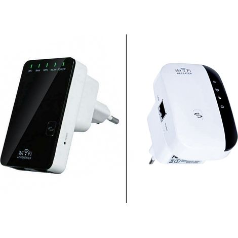 Ripetitore segnale wifi wireless-n 2.4GHz wps 300Mbps amplificatore estendi rete