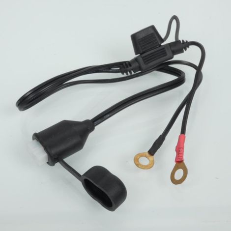 Cordon raccordement batterie étanche avec fusible Oxford (1/3)