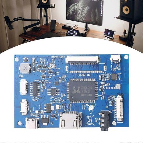 Carte de commande 1CH, module contrôleur d'écran LCD, port 40 broches (1/4)