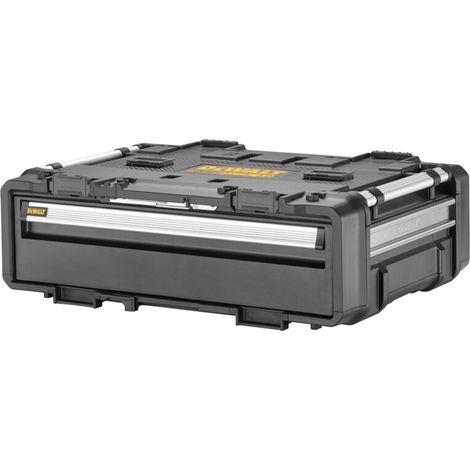 Dewalt – Mallette à outils avec tiroir 42,8L – Séparateurs amovibles – Sécurisée avec cadenas – DWST085101 (1/2)