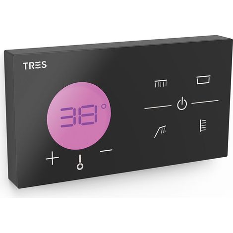 CONTROL TERMOSTÁTICO ELECTRÓNICO EMPOTRADO SHOWER (1/2)