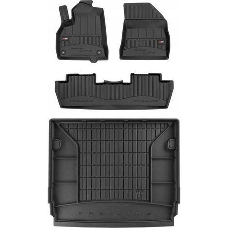 SET Alfombrillas goma 3D Peugeot 5008 1 2009-2017 7 plazas con (1/5)