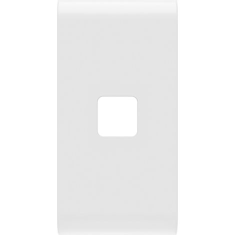 TOUCHE INTER. AXIAL 1 LENTILLE 1P BLANC GEWISS GW10551S (1/2)