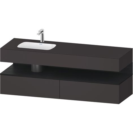 Lavabo empotrado Collection One de Duravit con base de lavabo de (1/2)
