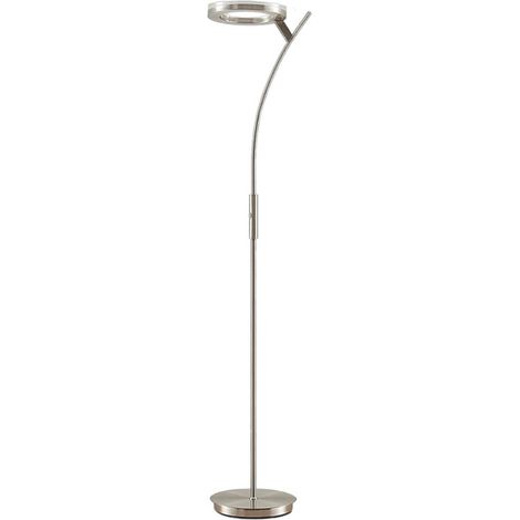 Lindby Lámpara de pie LED 'Darion' en Gris Metal (1/5)