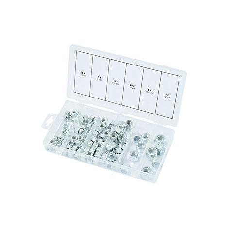 KS Tools  Assortimento dadi  UNC  100 pezzi  autobloccante