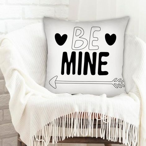 Housse de coussin décorative à la mode pour la maison lavable en machine pour mari femme (1/5)