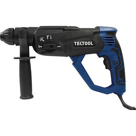 TECTOOL Perforateur SDS-PLUS TRH 1050 - 230V - 1050W - 0-1100 tr/min - 3J - inclus coffret de transport, forets, burin (1/4)
