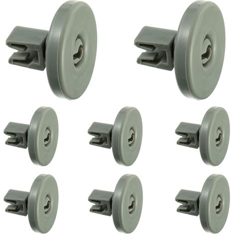 Ruedas de lavavajillas compatibles con accesorios para ruedas de cesta superior AEG Favorit, Privileg y Zanussi