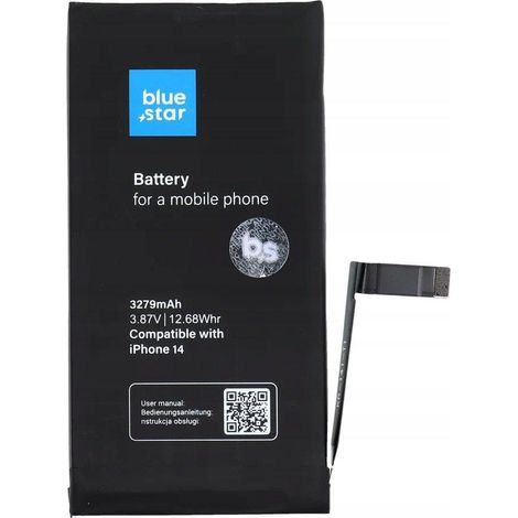 Batterie Blue Star iPhone 14 3279 mAh protection double IC