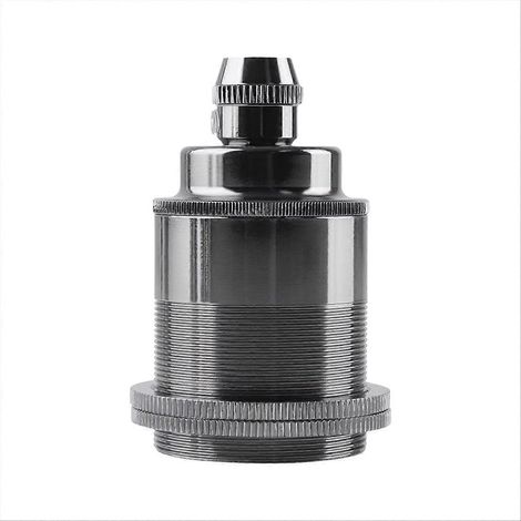Douille à vis E27 en cuivre vintage, adaptateur pour suspension rétro, support d'ampoule pour éclairage domestique D (1/5)