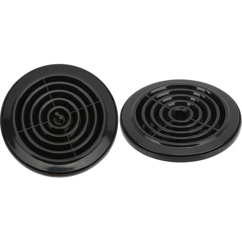 Grille d'aération réglable à persiennes rondes pour la climatisation des camping-cars et des yachts (CP-0644) (1/5)