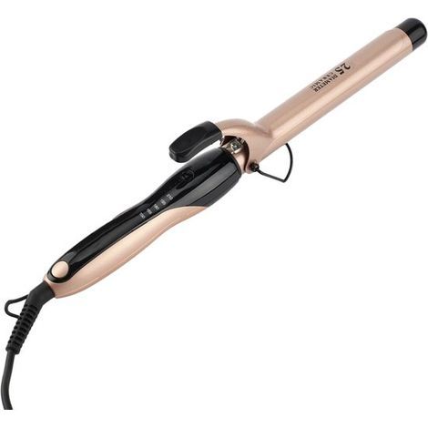 Carming Extra langer Lockenstab (36,5 cm) – 5 Temperaturstufen mit Keramikbeschichtung für langes und dickes Haar, natürliche und glänzende Locken – Schwarz (1/5)