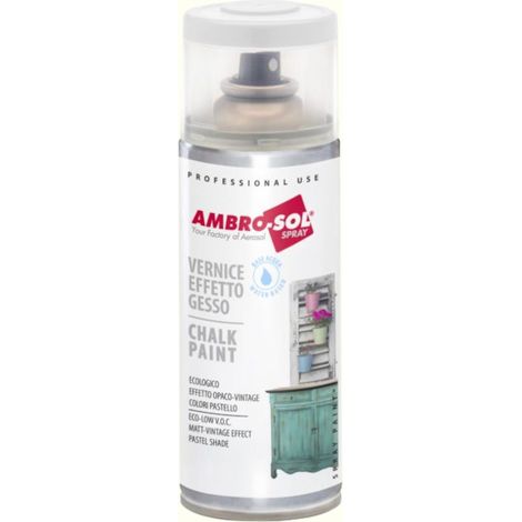 VERNICE EFFETTO GESSO 400ML BIANCO CREMA SPRAY
