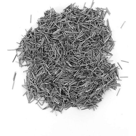 Broches de polissage en acier inoxydable, broches de polissage magnétiques réutilisables de 0,6 mm pour machines de polissage magnétiques, ensemble d'outils de bijoux pratiques pour polir les bijoux (1/5)