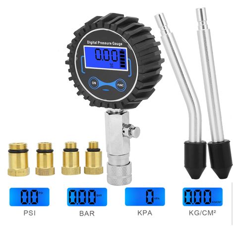 Jauge de pression numérique pour cylindre de moteur 3-300 PSI, kit de test et réparation (1/5)