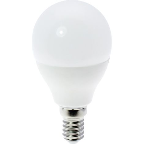 Bombilla LED E14 G45 (8W) 6000ºK (blanco frío) (1/5)