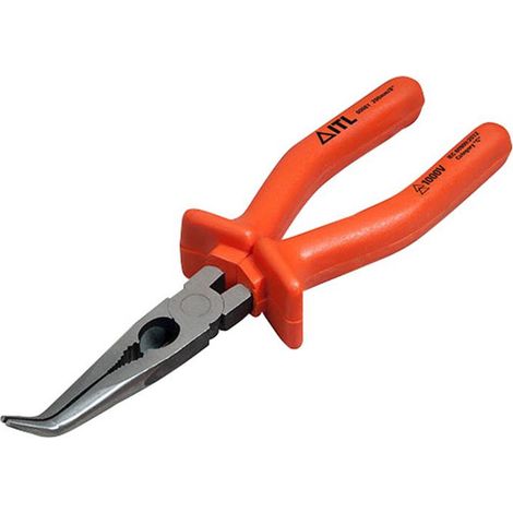 ITL Insulated Bent Nose Pliers 200mm for Tough Tasks