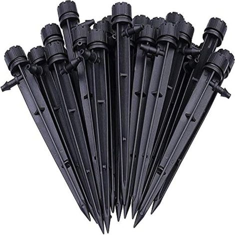 50pcs Goutteur Irrigation Réglable de Tuyau Système D'arrosage Automatique Goutte à Goutte Micro Gicleurs Drippers pour Plante Serre DIY Jardin (1/5)