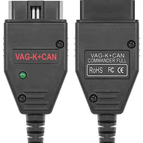 Régulateur de diagnostic VAG K+CAN Commander 4, compatible VW AUDI SEAT SKODA, température -60 à 60 °C, fonctions DTC (1/4)