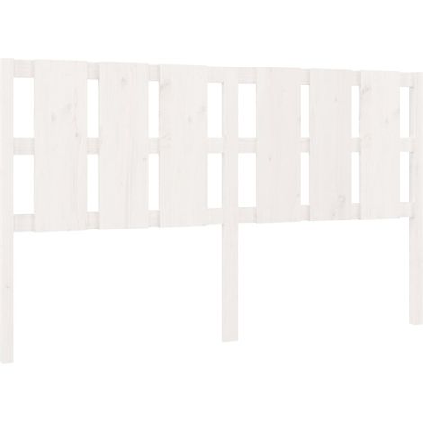 Cabecero accesorio para dormir mueble dormitorio 165,5 x 4 x 100 cm madera de pino blanco TDL0203801