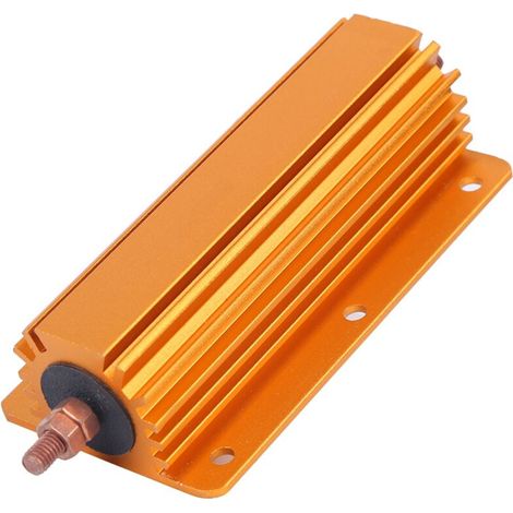 Résistance en Aluminium 200 W 8 Ohms, Résistance de Boîtier en Aluminium, Résistance Haute Performance avec Haute fiabilité pour Capteur d'alimentation, étage d'ascenseur o. (1/5)