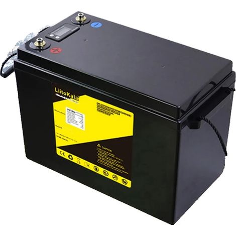 Pack de batteries LiFePO4, tension nominale de 12V, longue durée de vie de cycle (1/2)