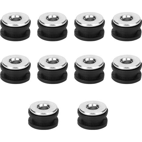 Lot de 10 œillets en caoutchouc pour moto, kit de boulons de remplacement, accessoires compatibles Honda carénage (1/3)