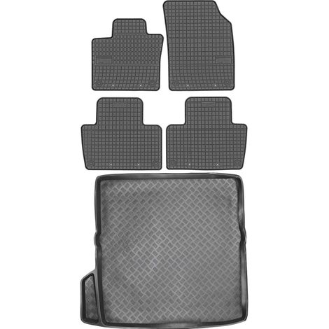 Volvo XC90 II SUV ab 2015 SET - Gummifußmatten + Kofferraummatte (1/5)