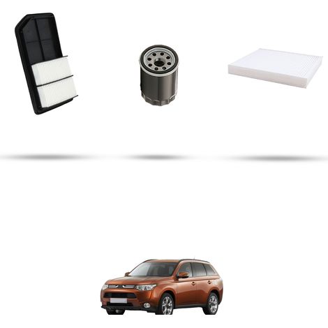 Kit tagliando 3 filtri compatibile con Mitsubishi Outlander III 2.4 Hybrid 165kw dal 2019 (1/5)